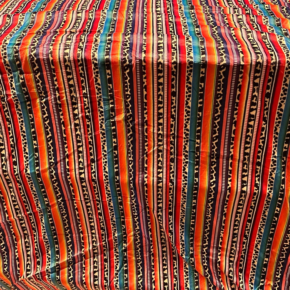 Serape Sherpa Blanket